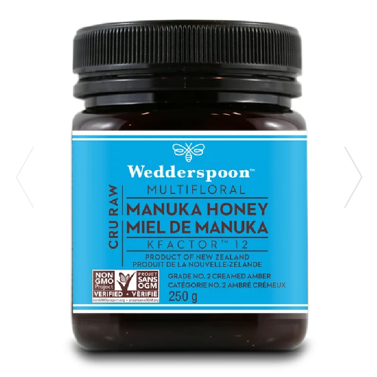 Wedderspoon Raw Manuka Honey (KFactor 12)