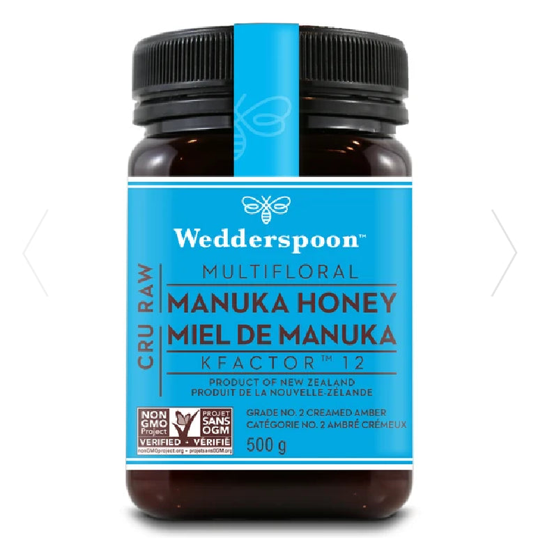 Wedderspoon Raw Manuka Honey (KFactor 12)