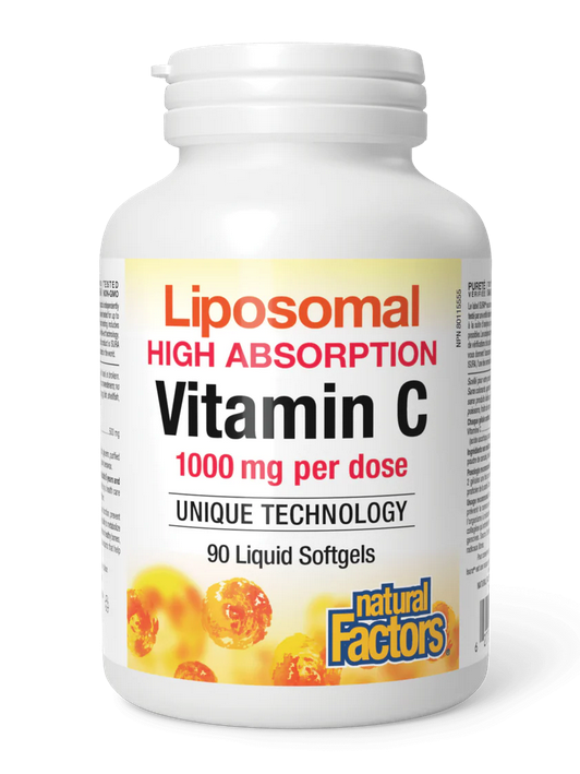 Natural Factors Liposomal Vitamin C 500mg