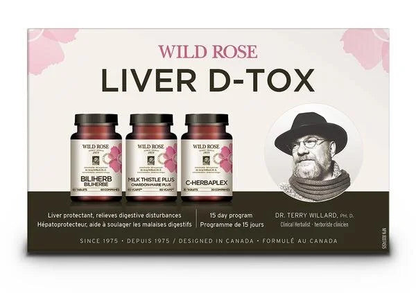 Programme de désintoxication du foie à la rose sauvage, 1 boîte