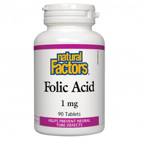 Natural Factors Folic Acid (Folate)