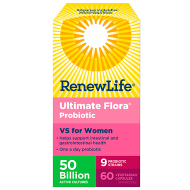 Renew Life Ultimate Flora Probiotic 50 Billion Vaginal Support