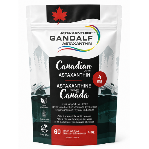 Gandalf Astaxanthin 4 mg and 12 mg
