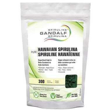 Gandalf Hawaiian Spirulina Powder and Tablets