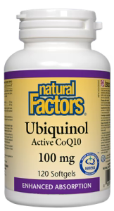 Natural Factors Ubiquinol - Active CoQ10