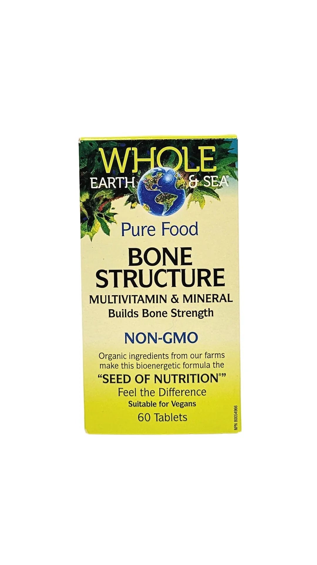 Whole Earth and Sea Pure Food Bone Structure