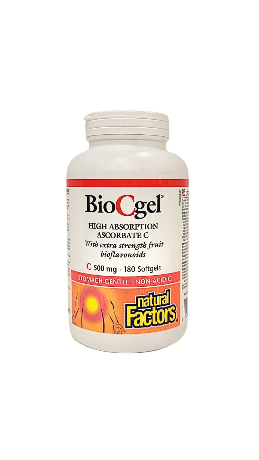 Natural Factors BioCgel™ High Absorption Vitamin C Ascorbate 500 mg