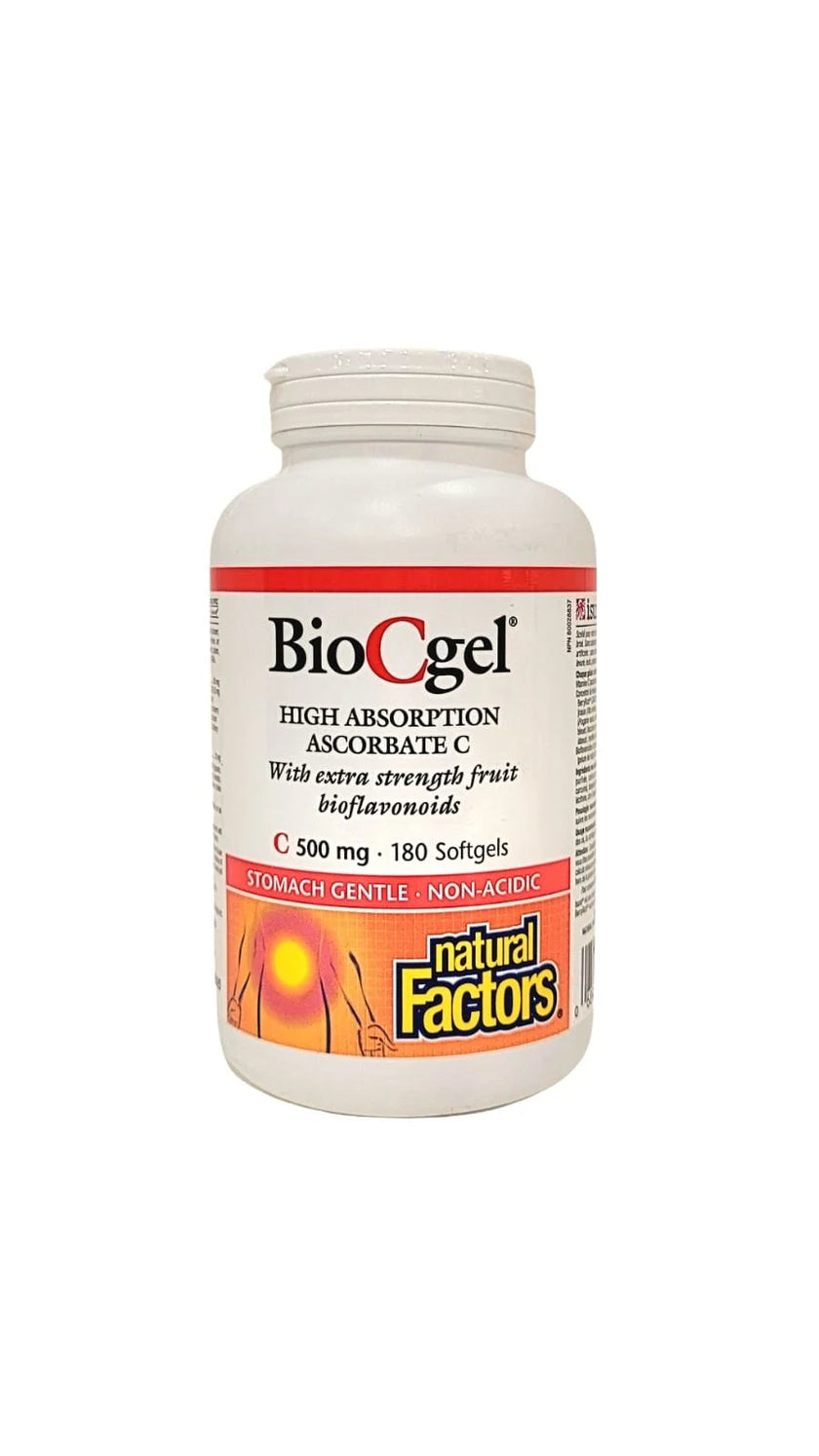 Natural Factors BioCgel™ High Absorption Vitamin C Ascorbate 500 mg
