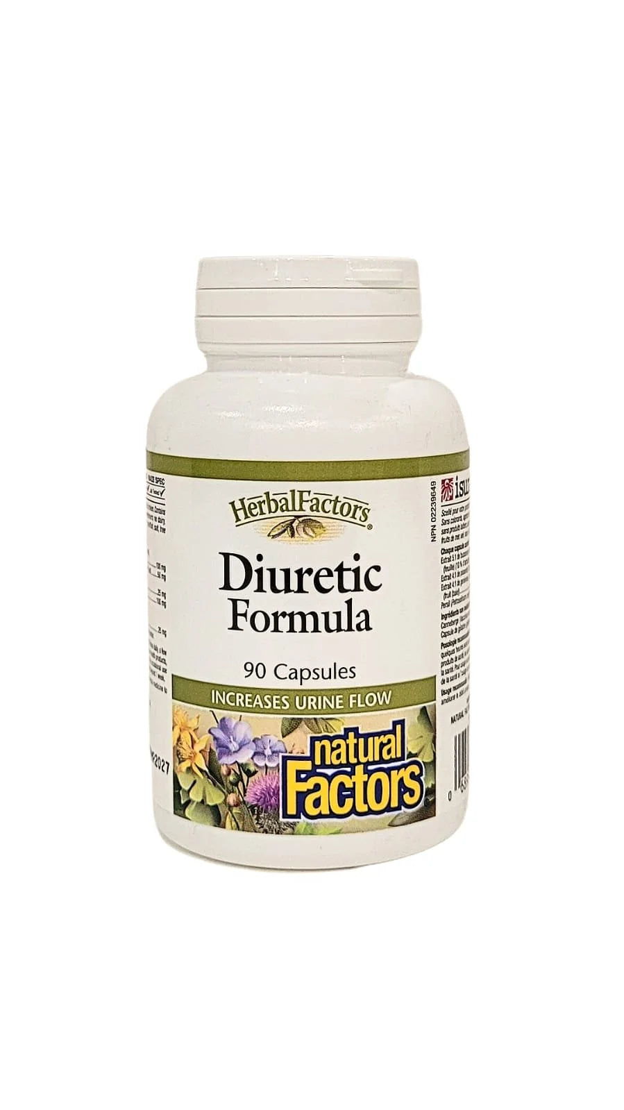 Formule diurétique de Natural Factors, HerbalFactors