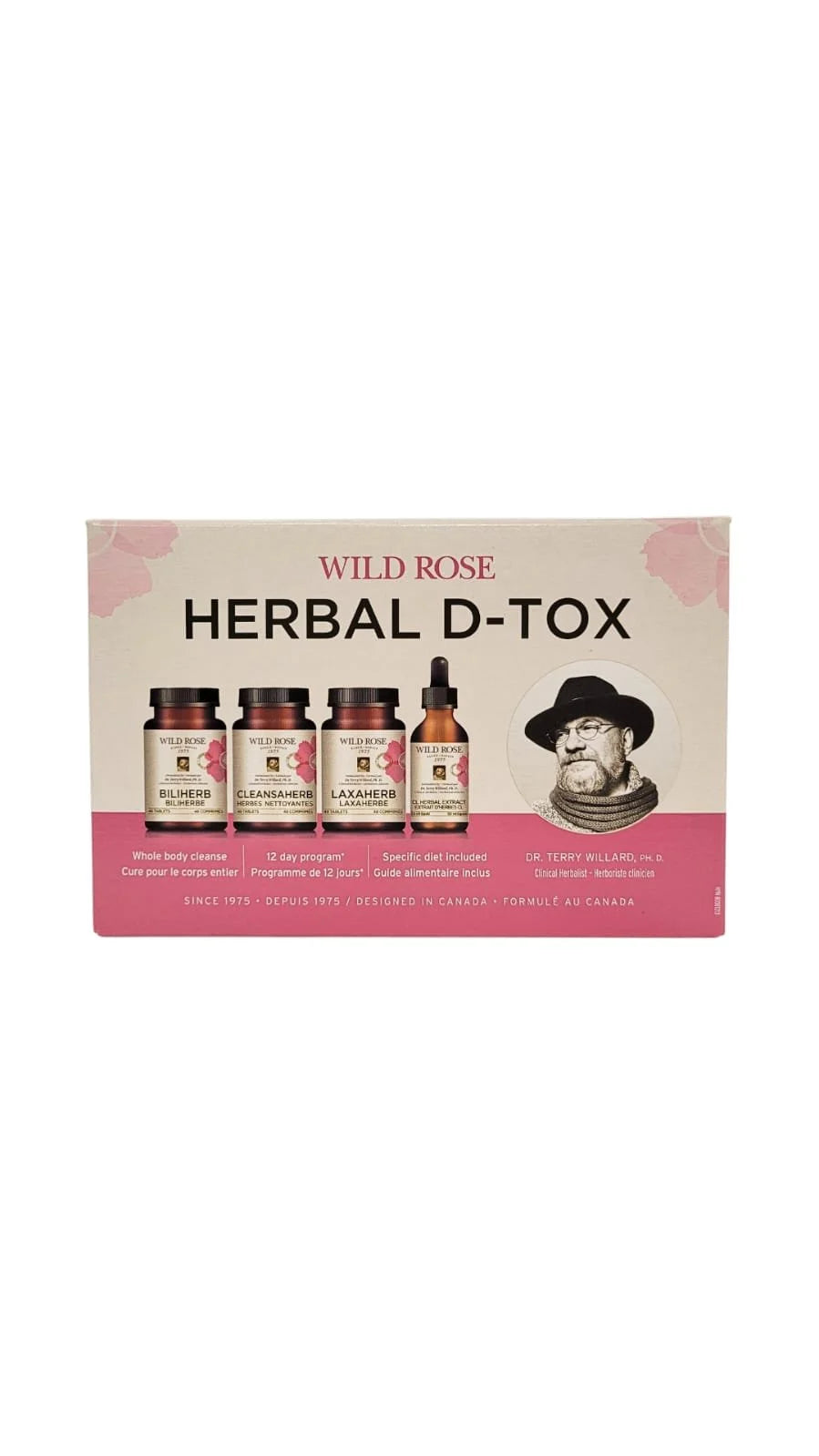Programme de désintoxication aux herbes Wild Rose, 1 boîte