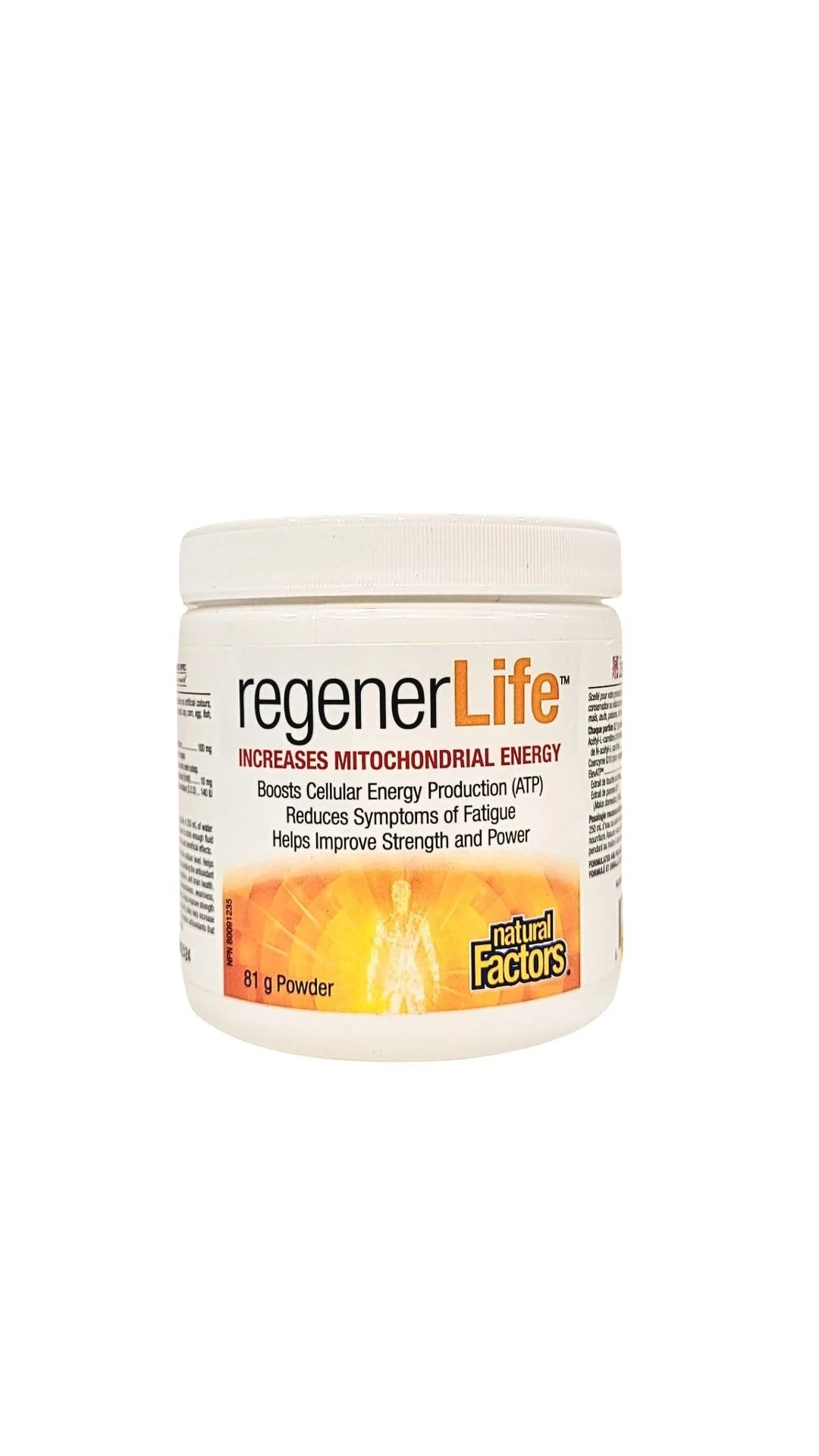 Natural Factors RegenerLife Énergie Mitochondriale