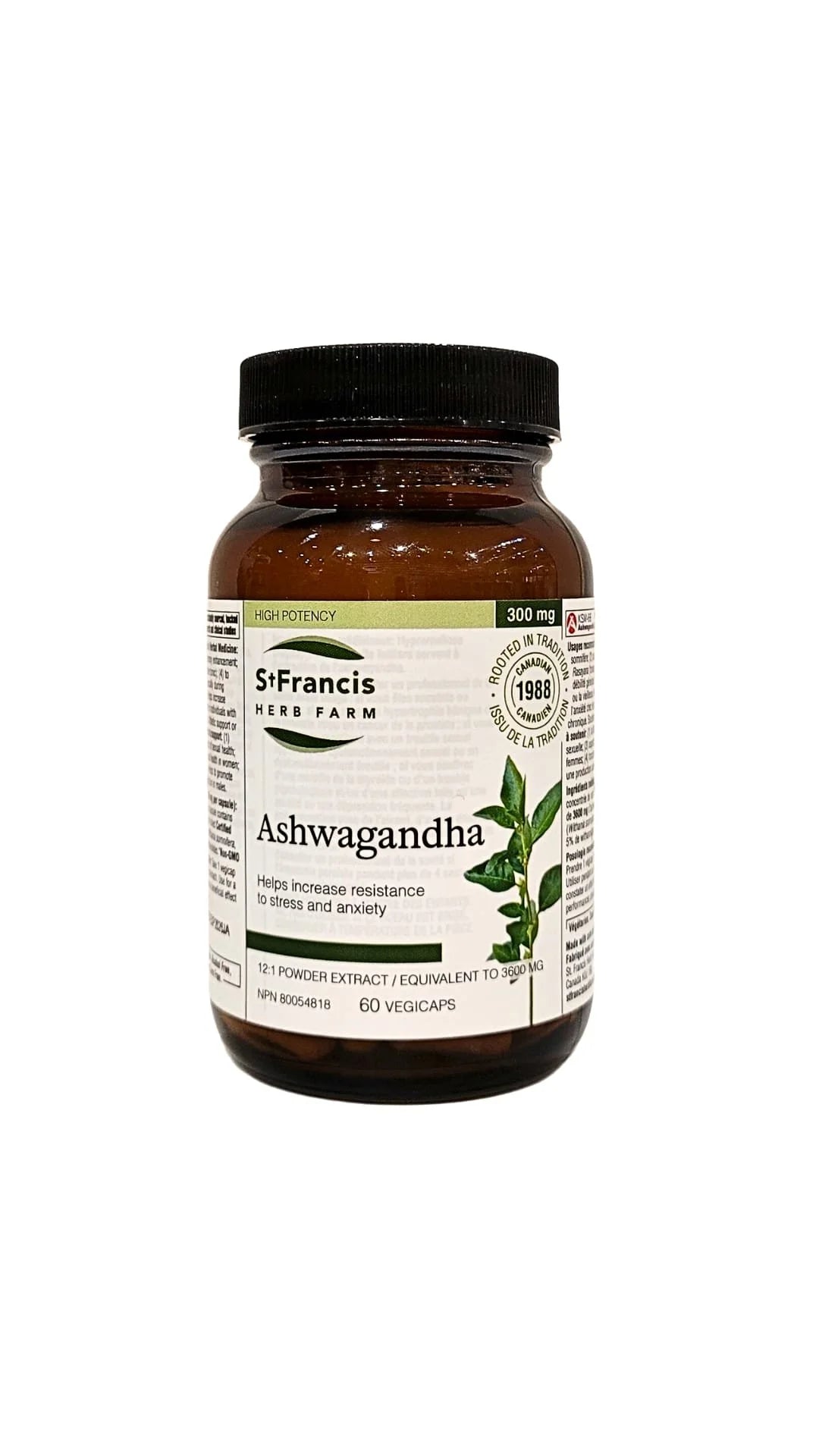 St Francis Herb Farm Ashwagandha en capsules