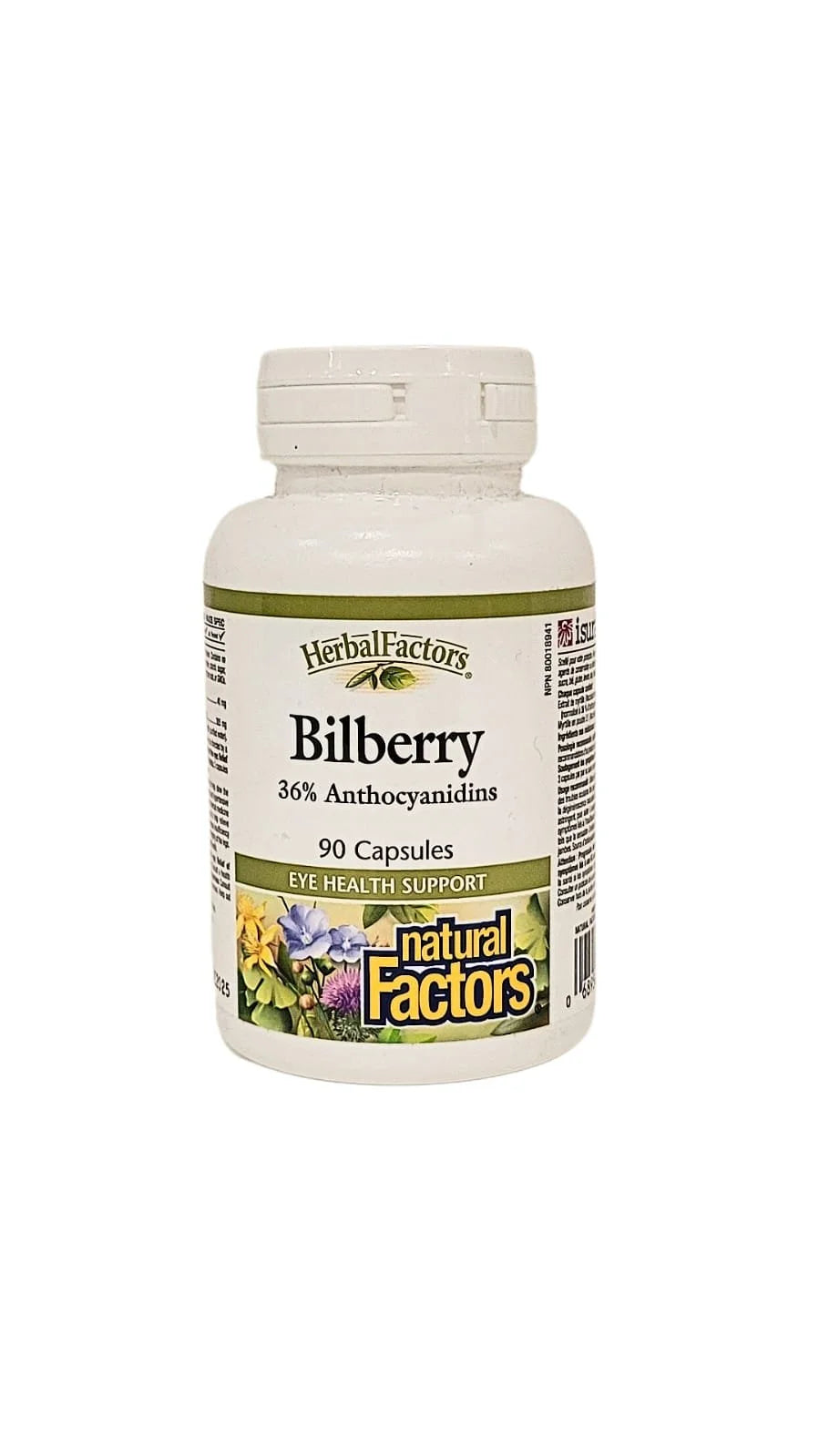 Myrtille de Natural Factors, HerbalFactors 