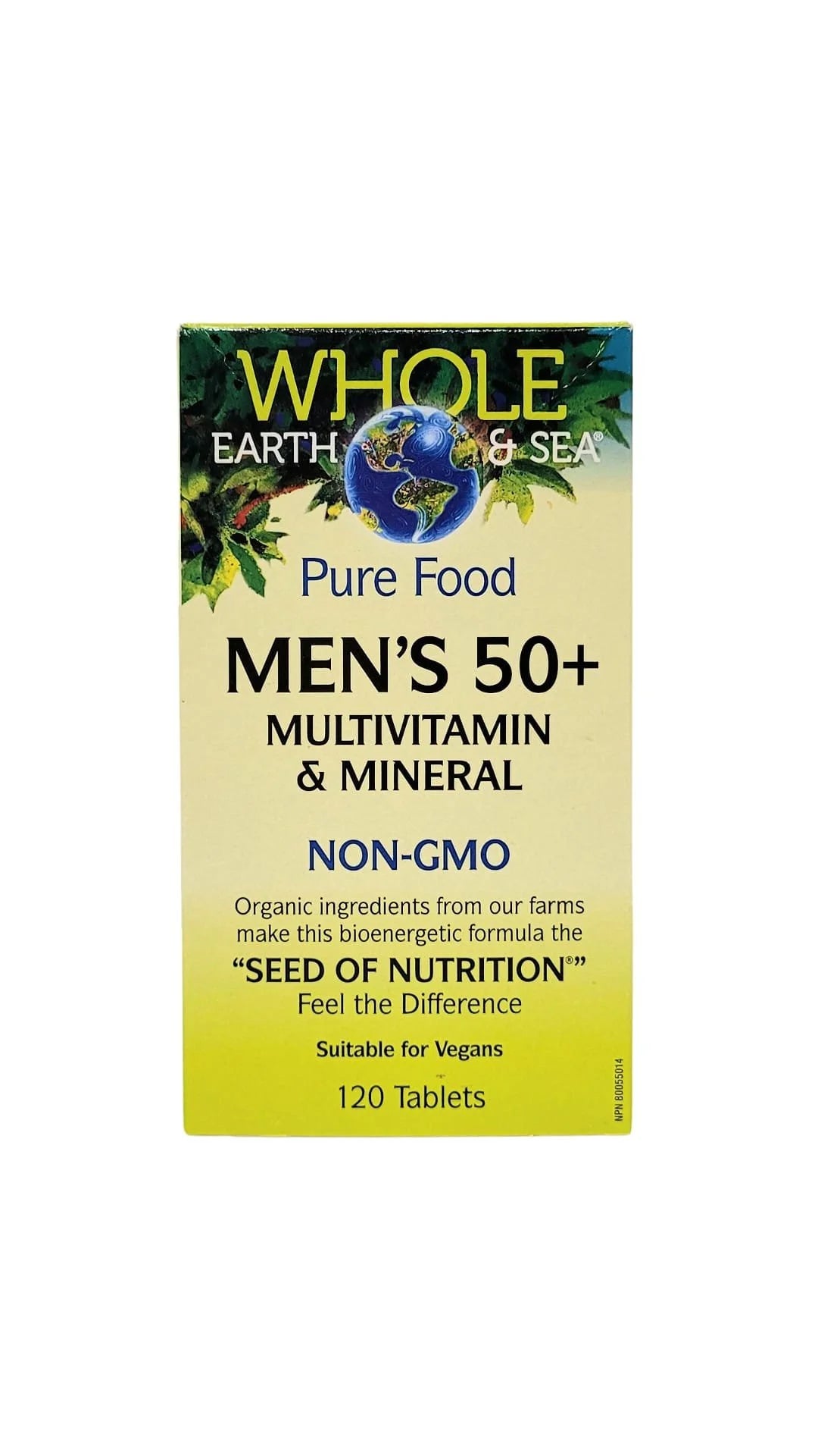 Whole Earth and Sea Men's 50+ Multivitamin and Mineral