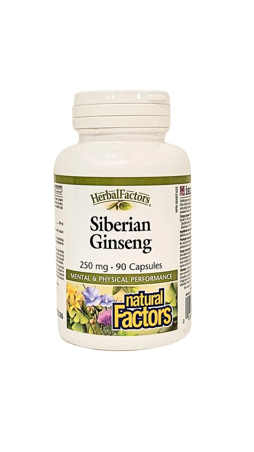 Ginseng sibérien de Natural Factors, HerbalFactors