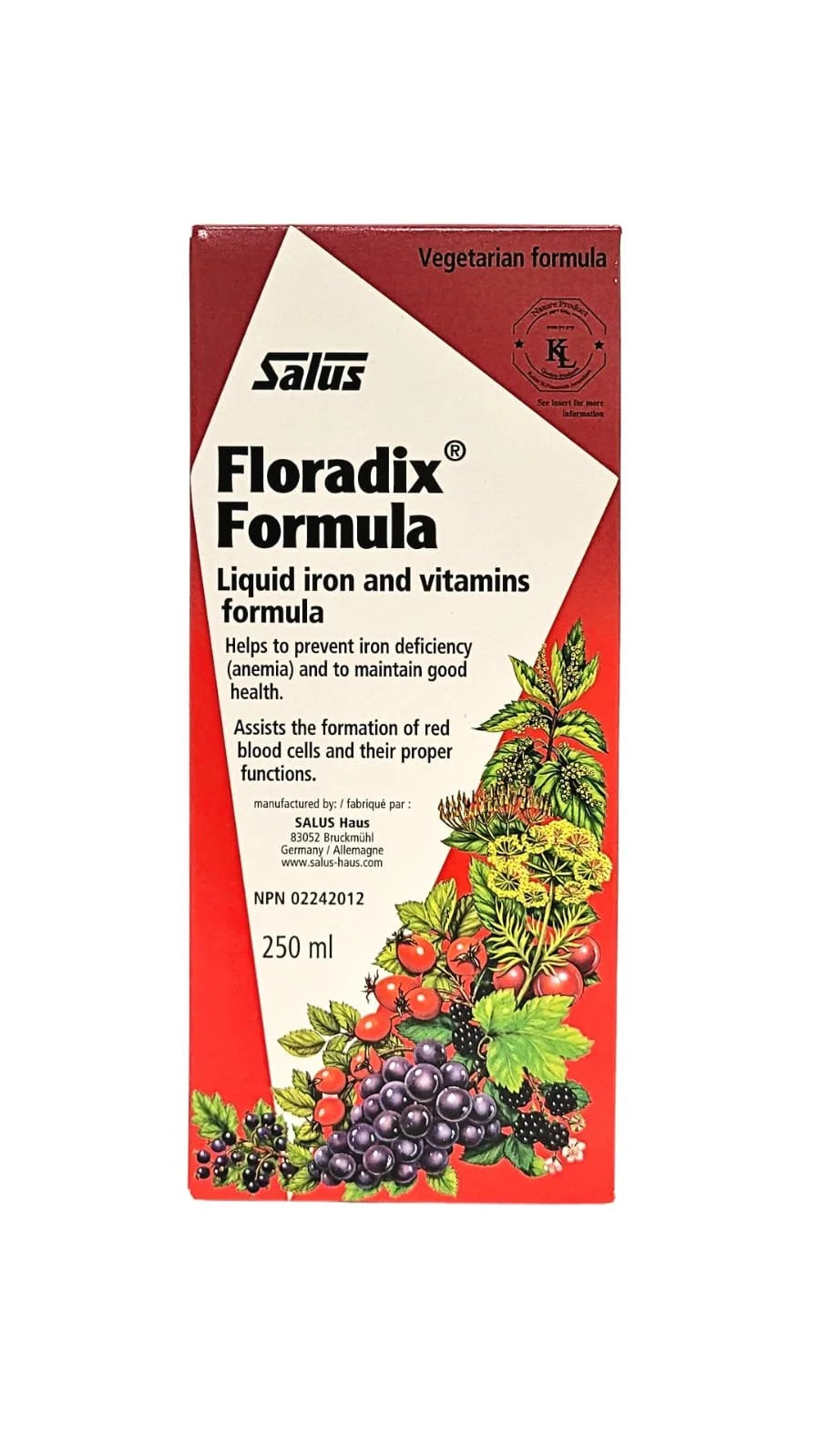 Salus Floradix Iron Liquid Formula