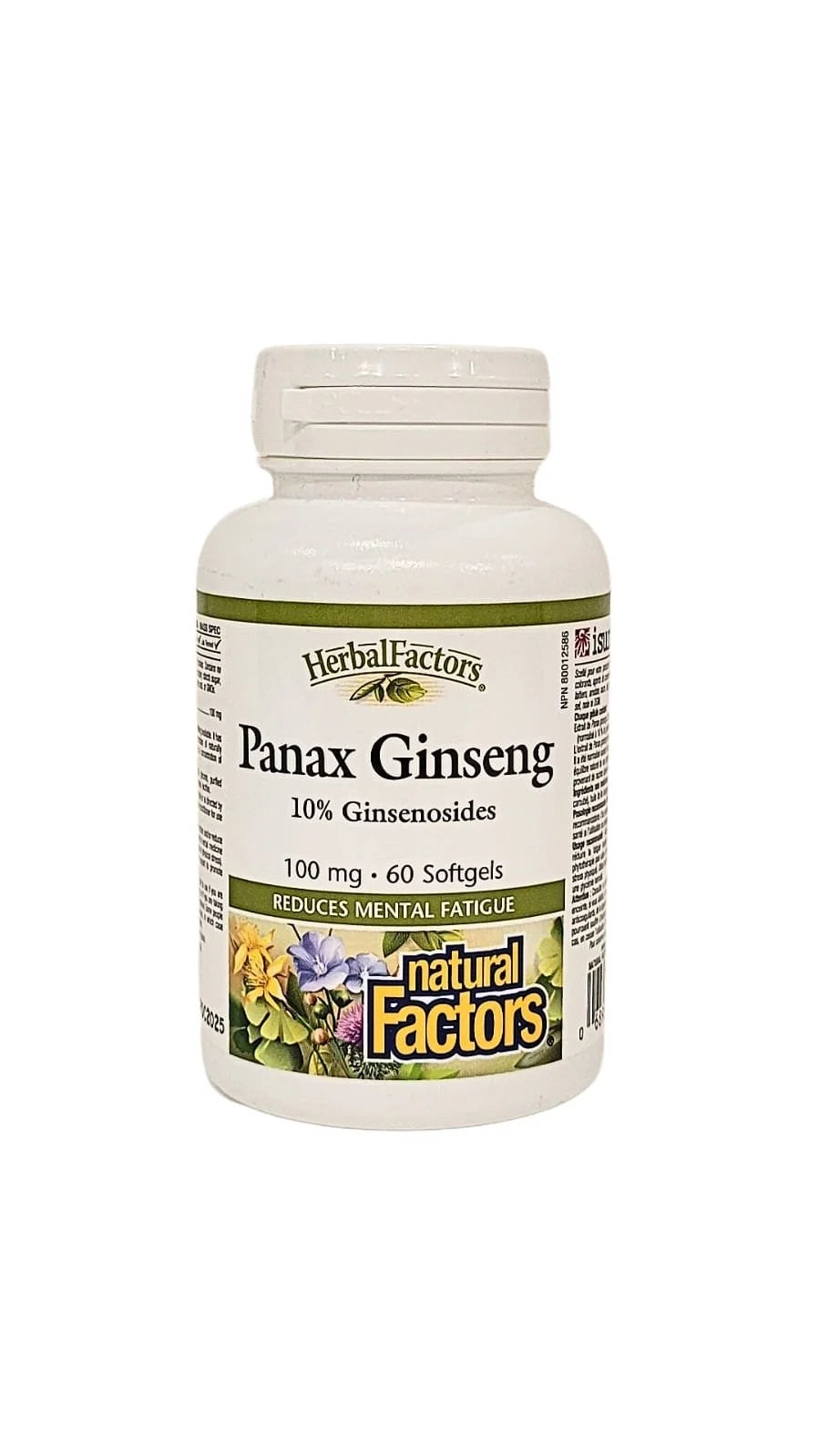 Natural Factors Panax Ginseng, HerbalFactors