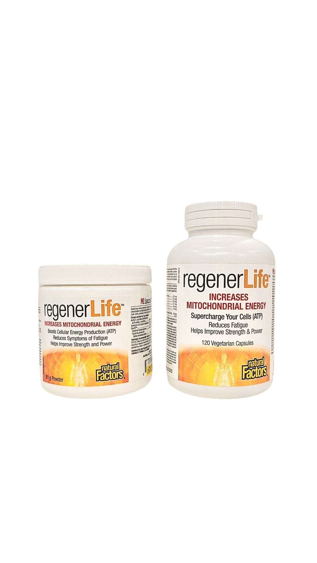 Natural Factors RegenerLife Énergie Mitochondriale