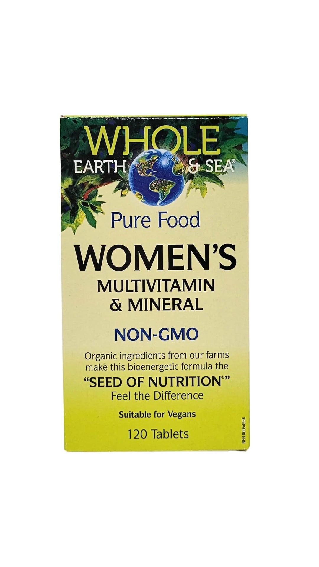 Multivitamines et minéraux pour femmes Whole Earth and Sea
