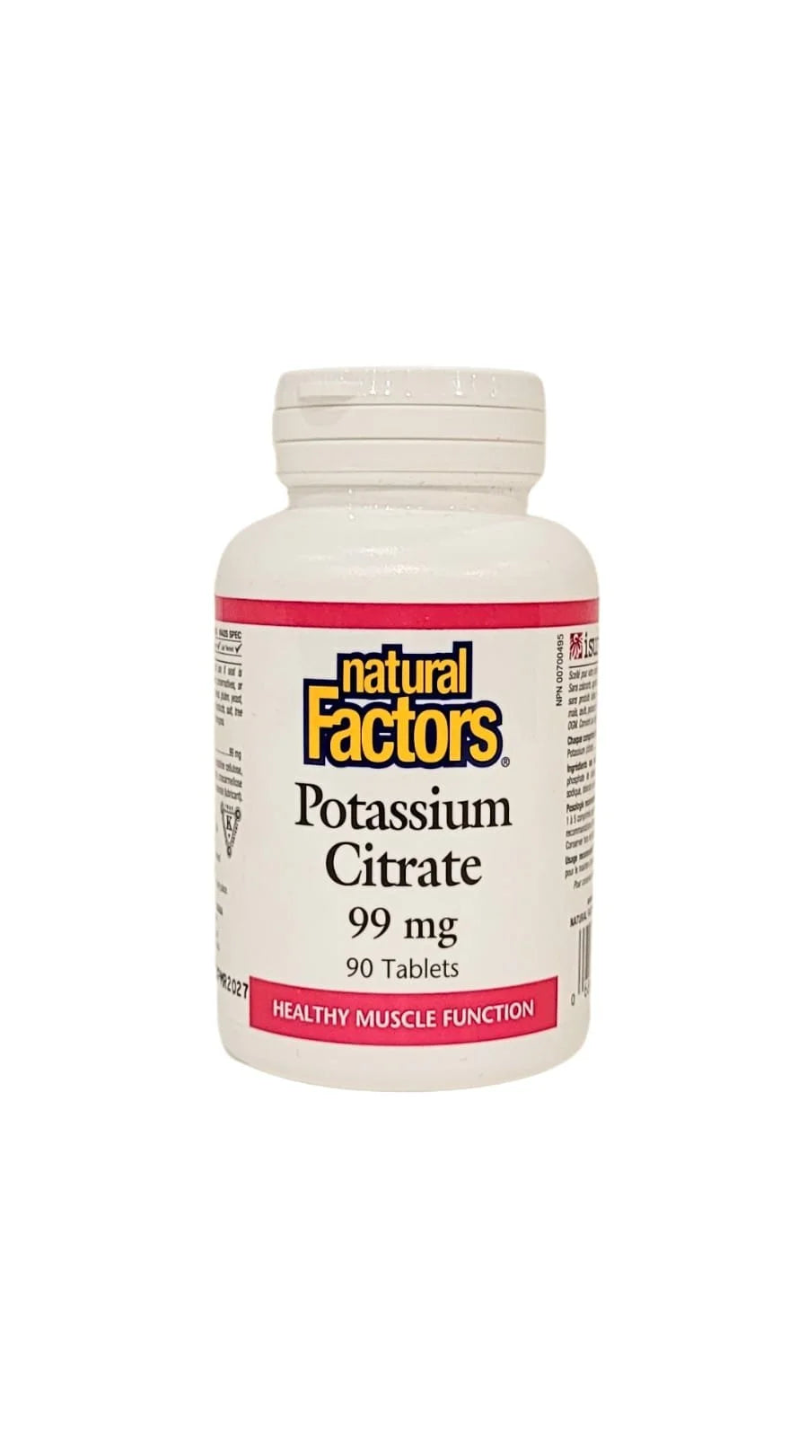 Natural Factors Potassium Citrate 99 mg