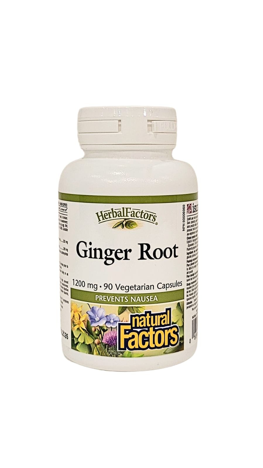 Natural Factors Ginger Root 1200mg, HerbalFactors