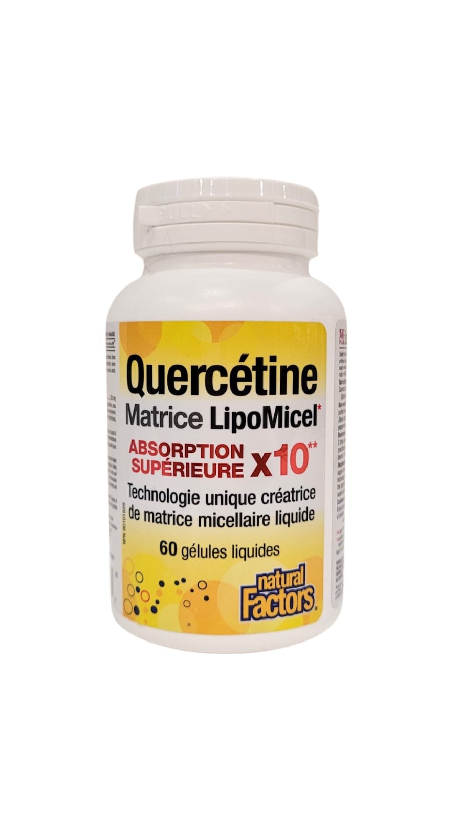Natural Factors Quercetin LipoMicel Matrix