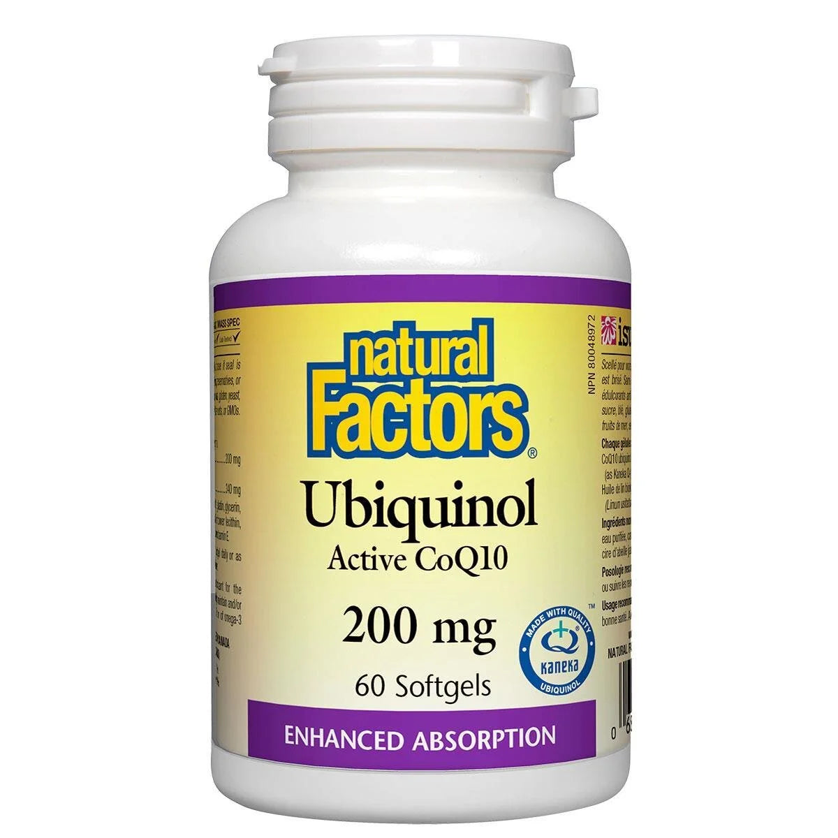 Natural Factors Ubiquinol - Active CoQ10