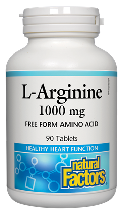 Natural Factors L-Arginine 1000 mg