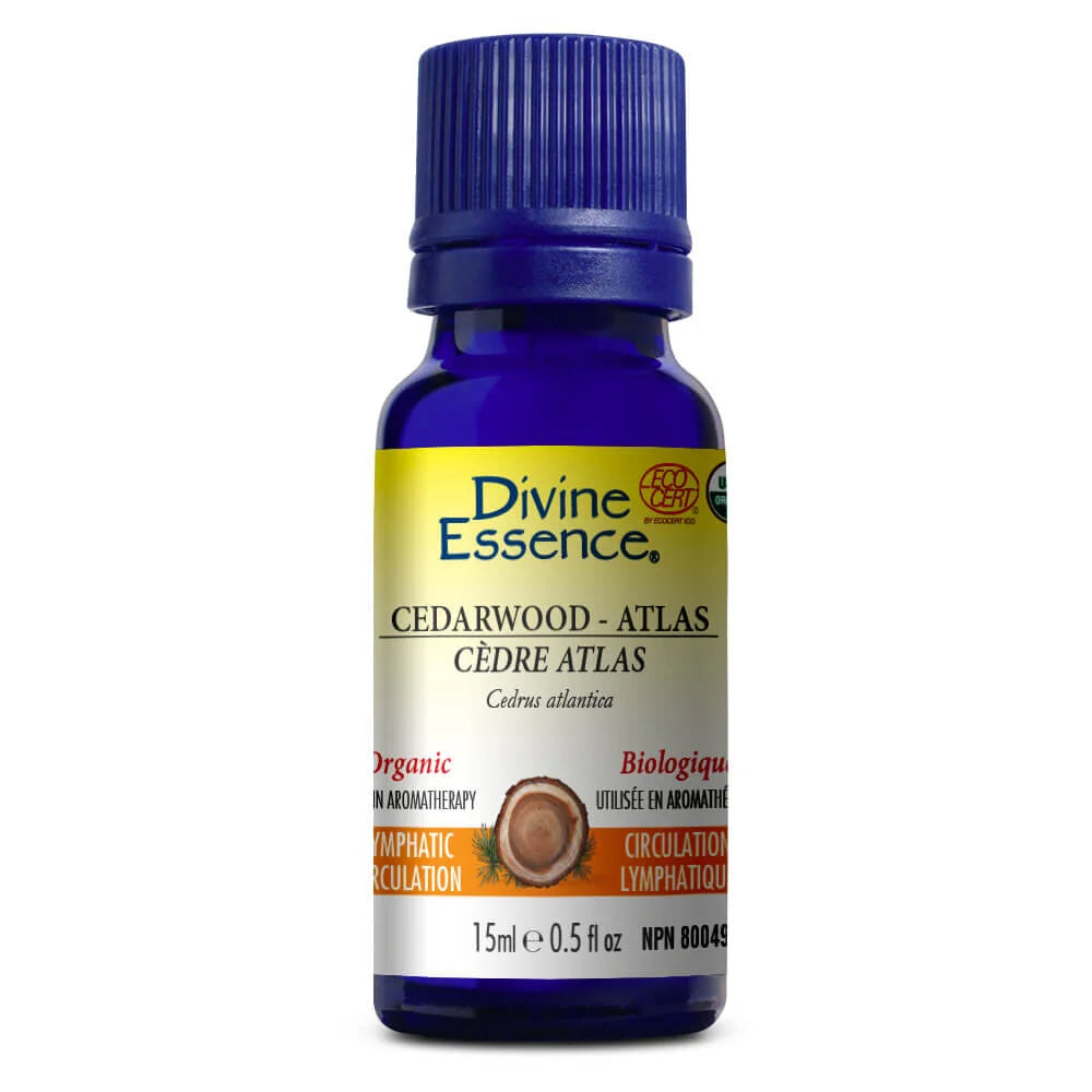 Divine Essence Organic Cedarwood - Atlas Essential Oil