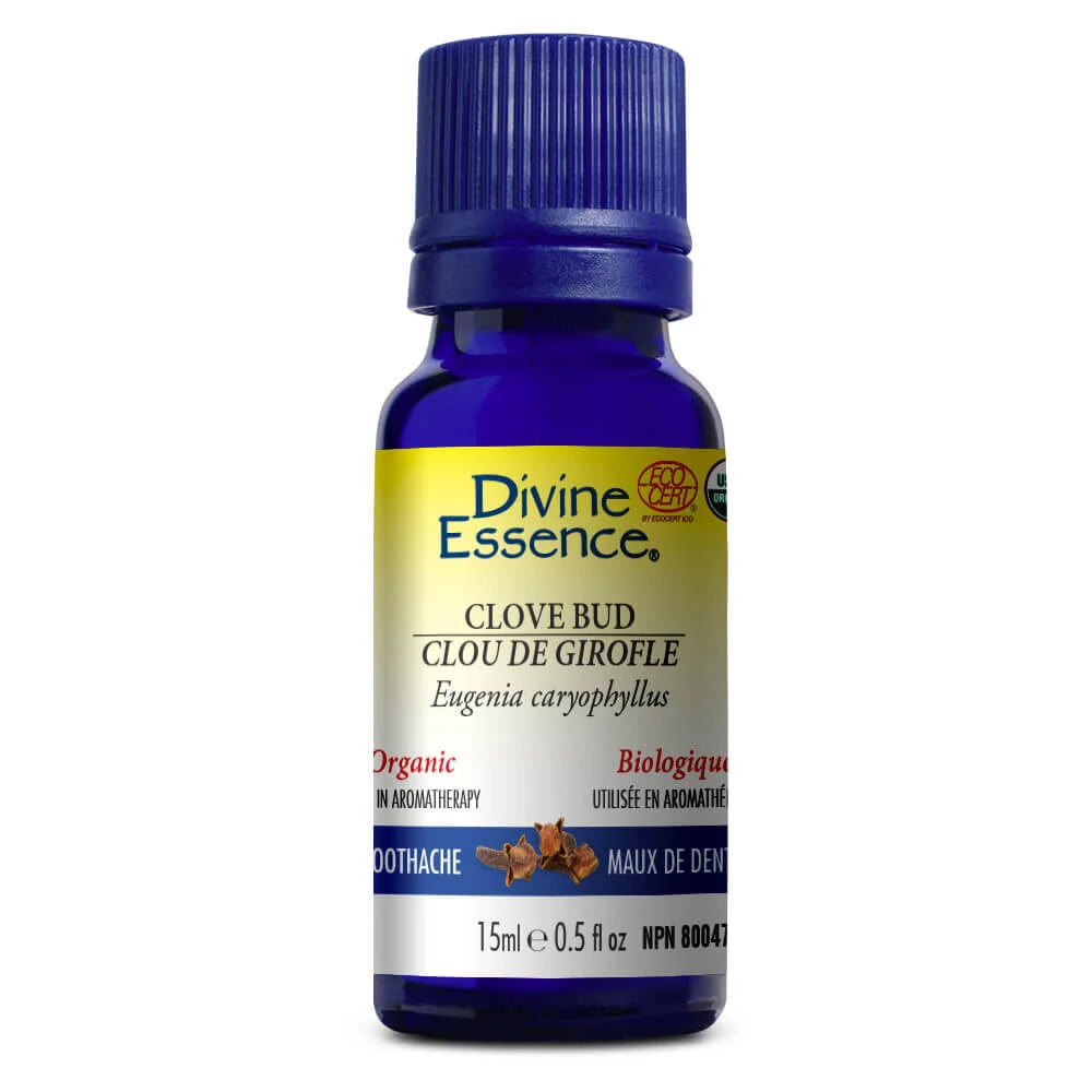 Huile essentielle de clou de girofle biologique Divine Essence