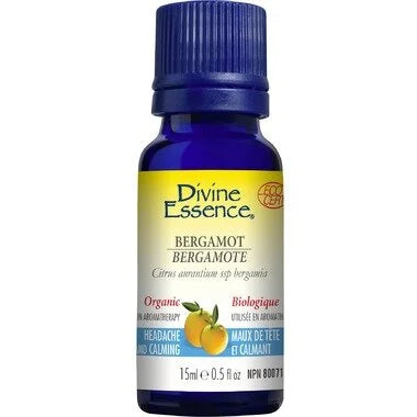 Divine Essence Organic Bergamot Essential Oil